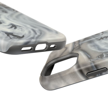 MagSafe "arctic avalanche" airbrush iPhone case