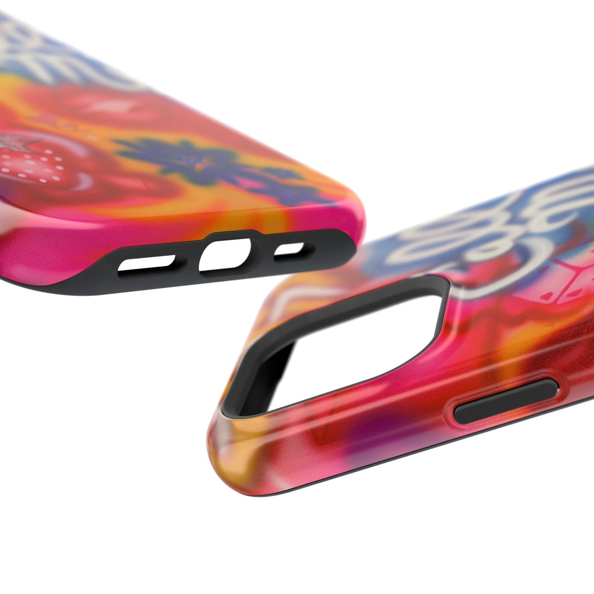 MagSafe "CALL ME!" airbrush iPhone case