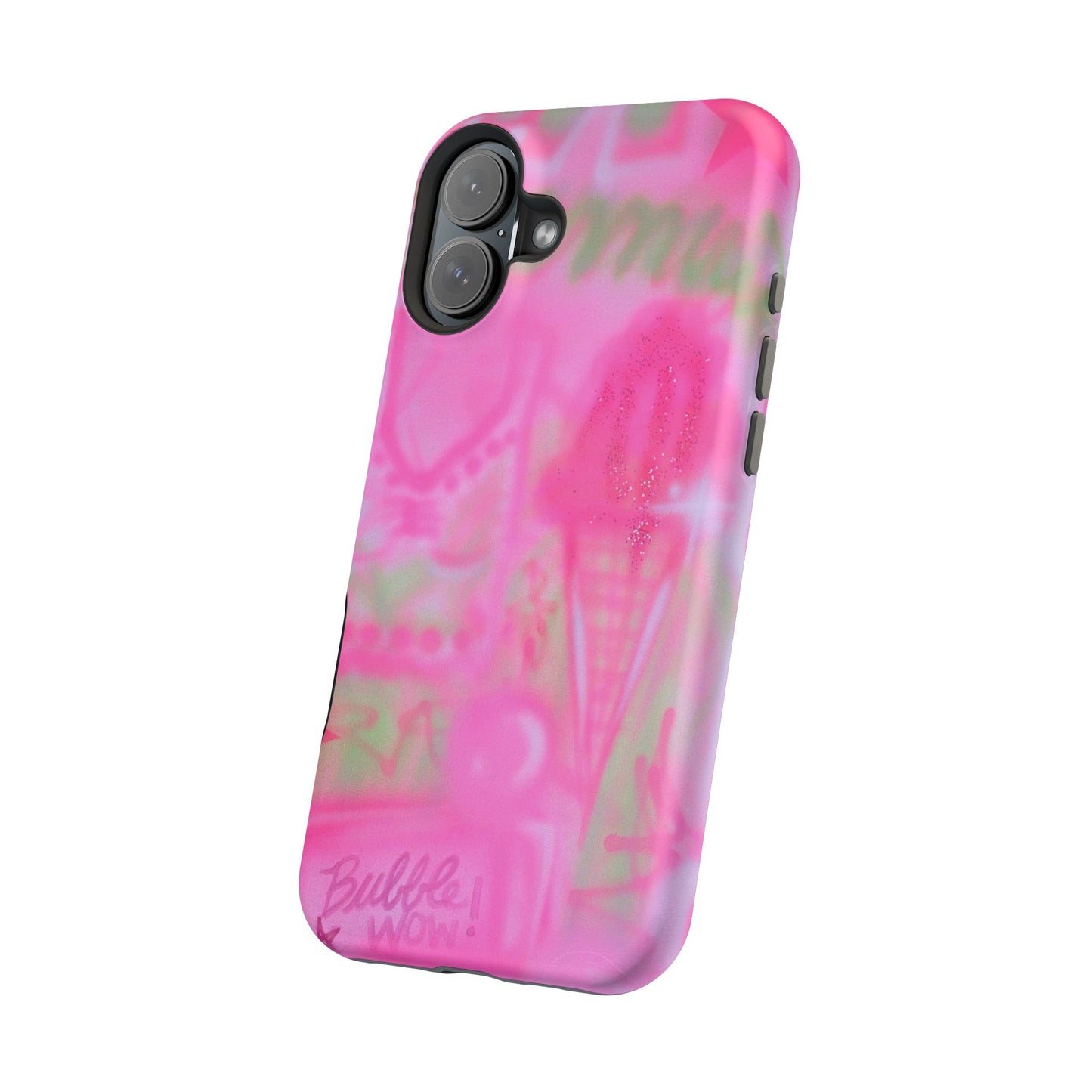 MagSafe "miami matcha" airbrush iPhone case