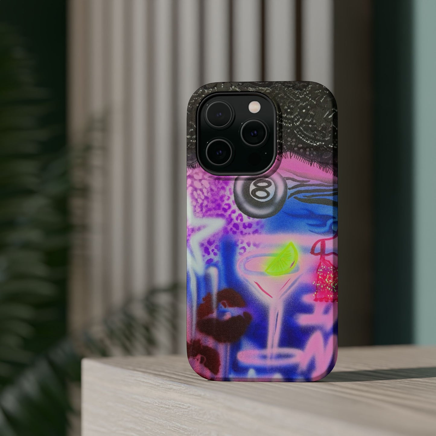 MagSafe "dream life" airbrush iPhone case