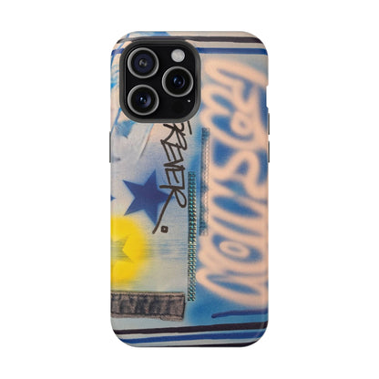 MagSafe "fashion forever" airbrush iPhone case