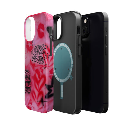 MagSafe @asualphaphi custom airbrush iPhone case