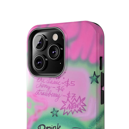 "matcha!" airbrush iPhone case