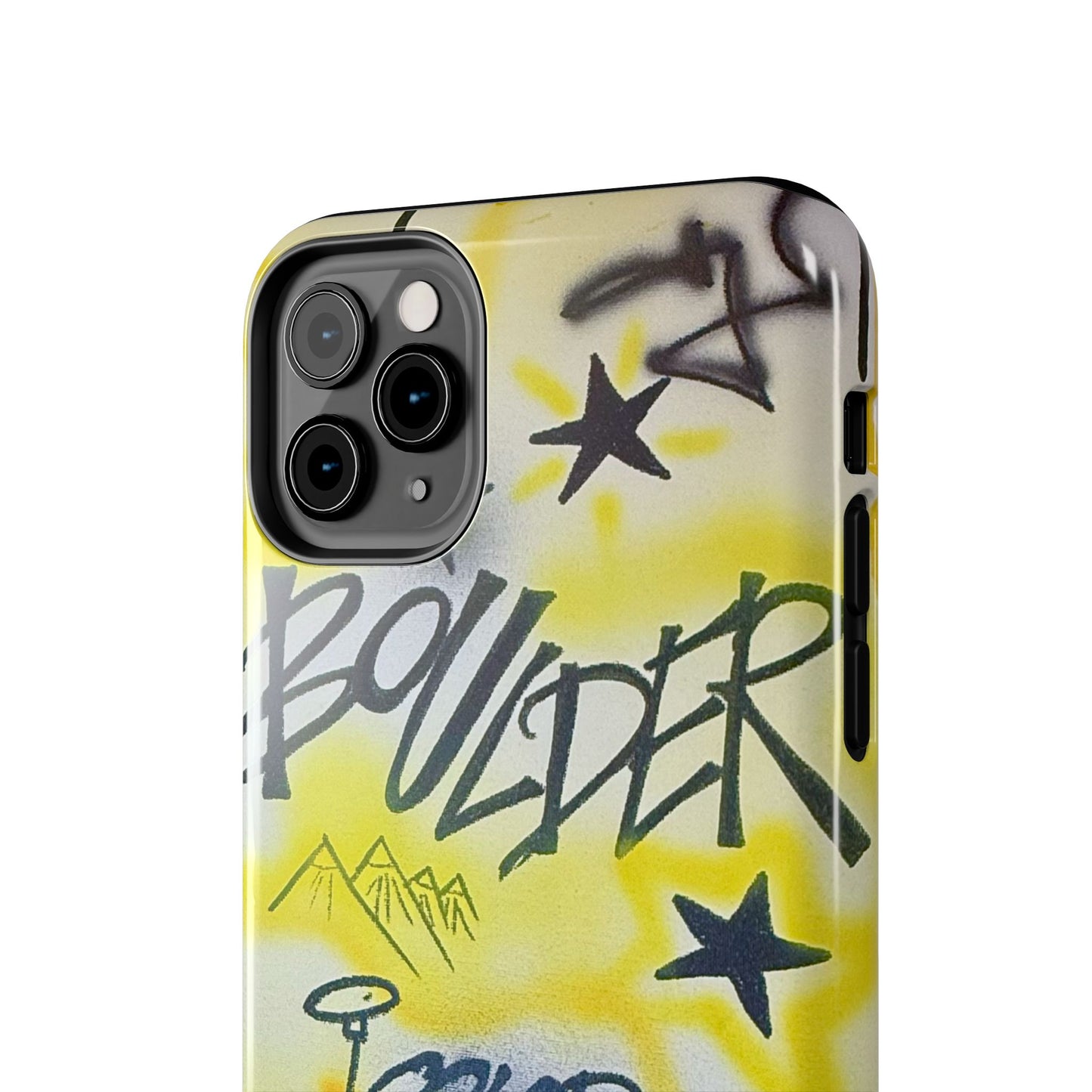 "boulder" airbrush iPhone case