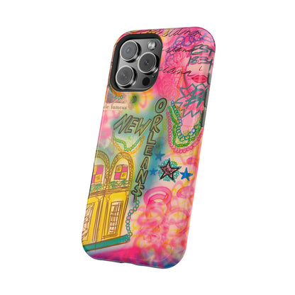 MagSafe "new orleans, la" Airbrush iPhone Hülle