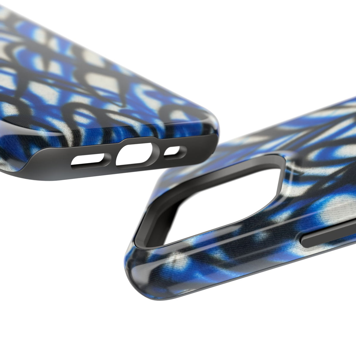 MagSafe "abstract hearts" airbrush iPhone case