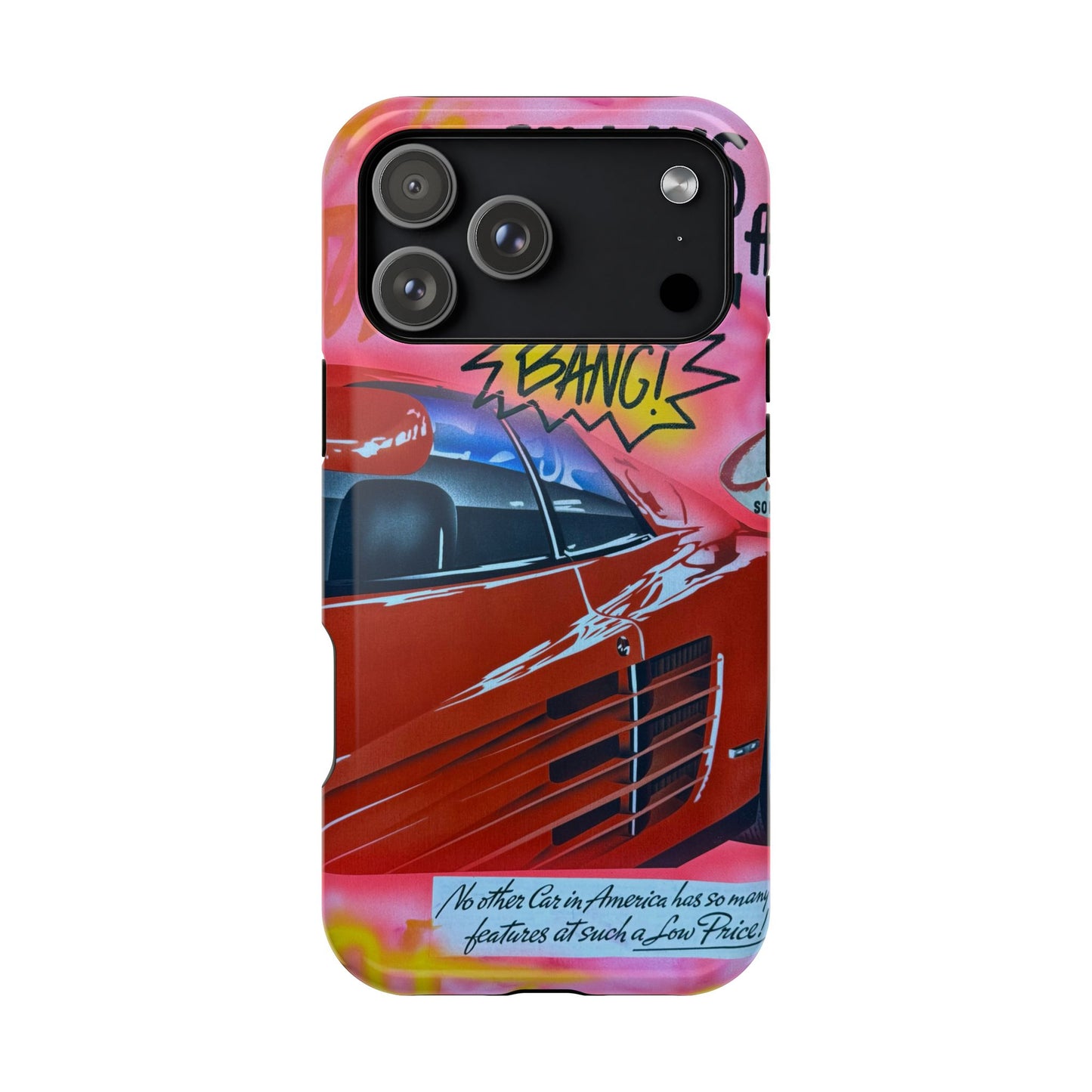 MagSafe "miami momentos" airbrush iPhone case