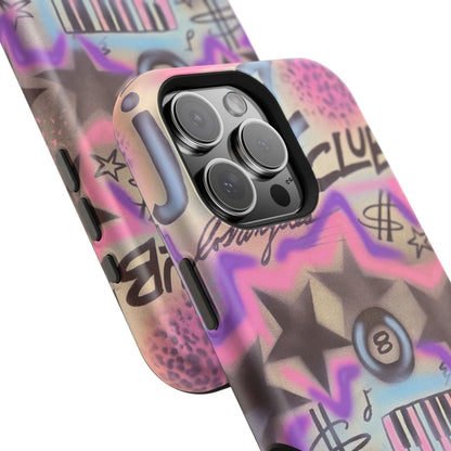 MagSafe "jazz club" airbrush iPhone case