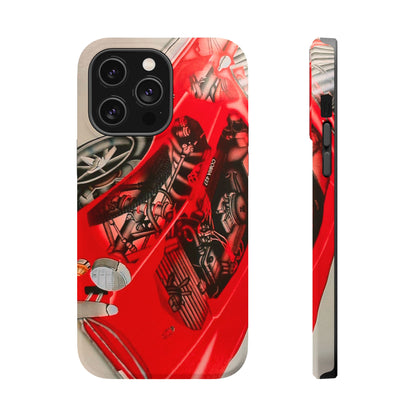 MagSafe "Cobra Phantom" Airbrush iPhone Hülle