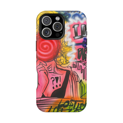 MagSafe „Lost in Paradise“ Airbrush-iPhone-Hülle