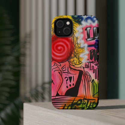 MagSafe „Lost in Paradise“ Airbrush-iPhone-Hülle