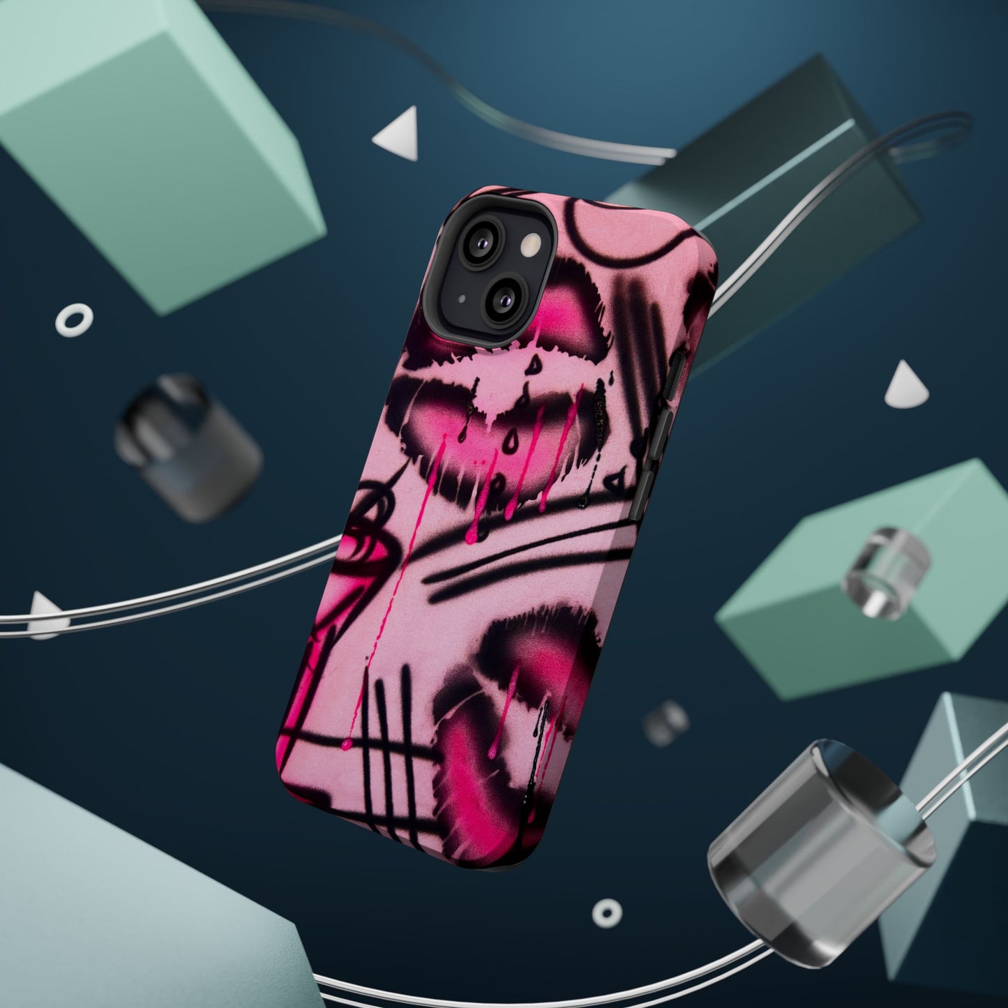MagSafe „Glossy Pout“ Airbrush iPhone-Hülle