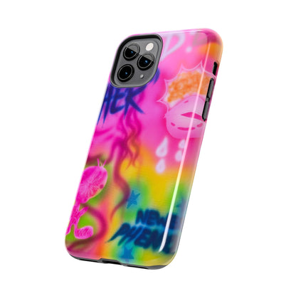 "wanted" airbrush iPhone case