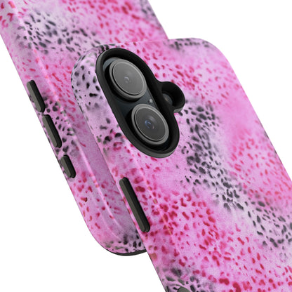 "pink cheetah pt. 2" airbrush iPhone case