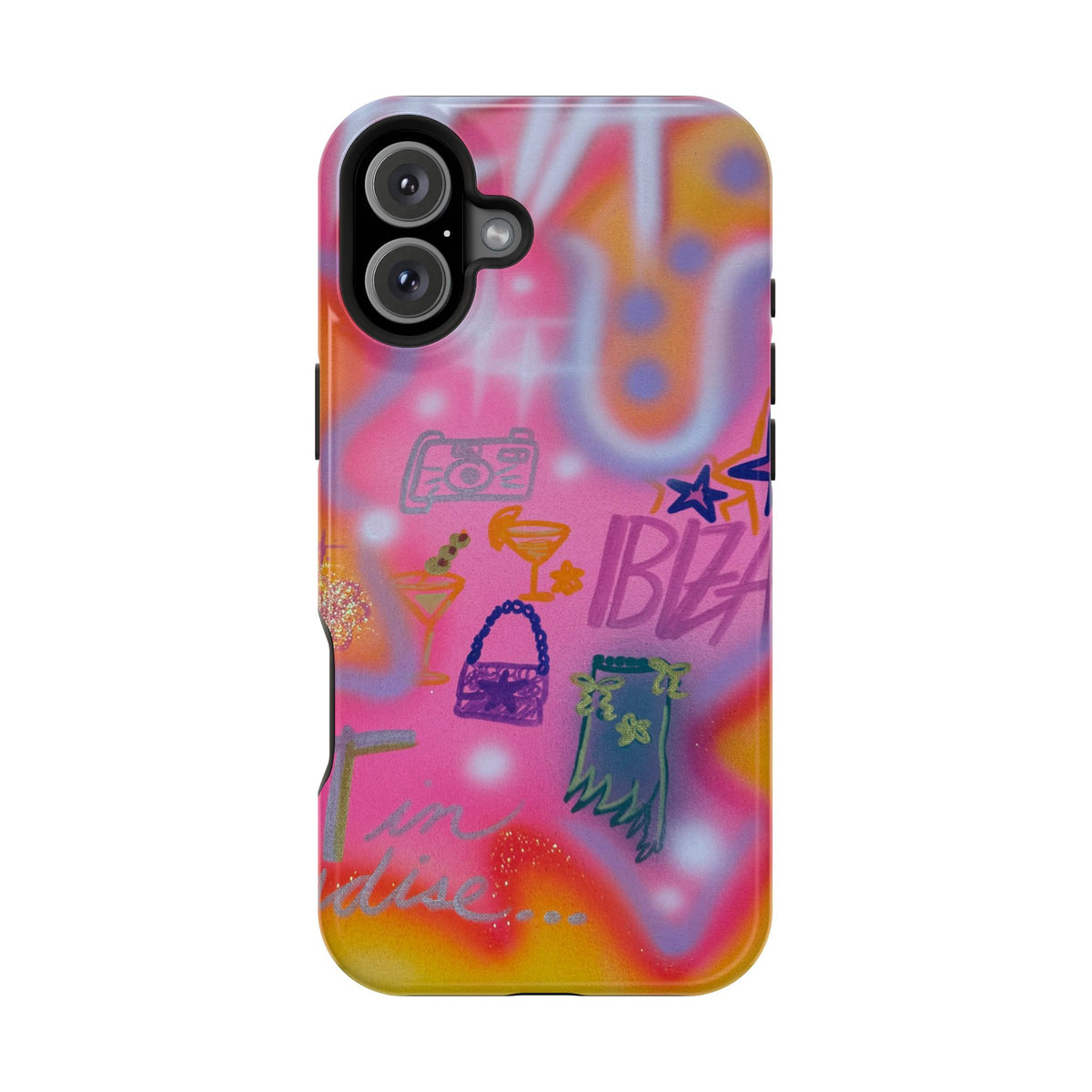 MagSafe „Ibiza“ Airbrush iPhone-Hülle