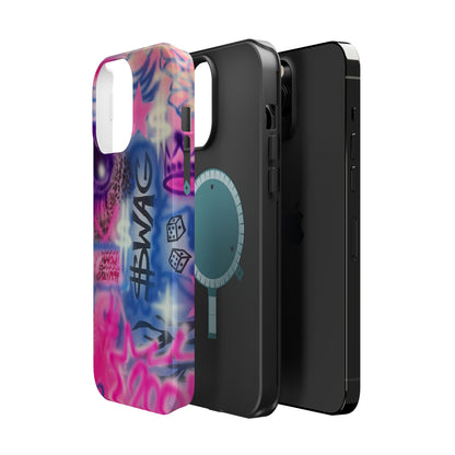 MagSafe "$wag" airbrush iPhone case