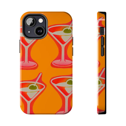 "shaken, not stirred” airbrush iPhone case