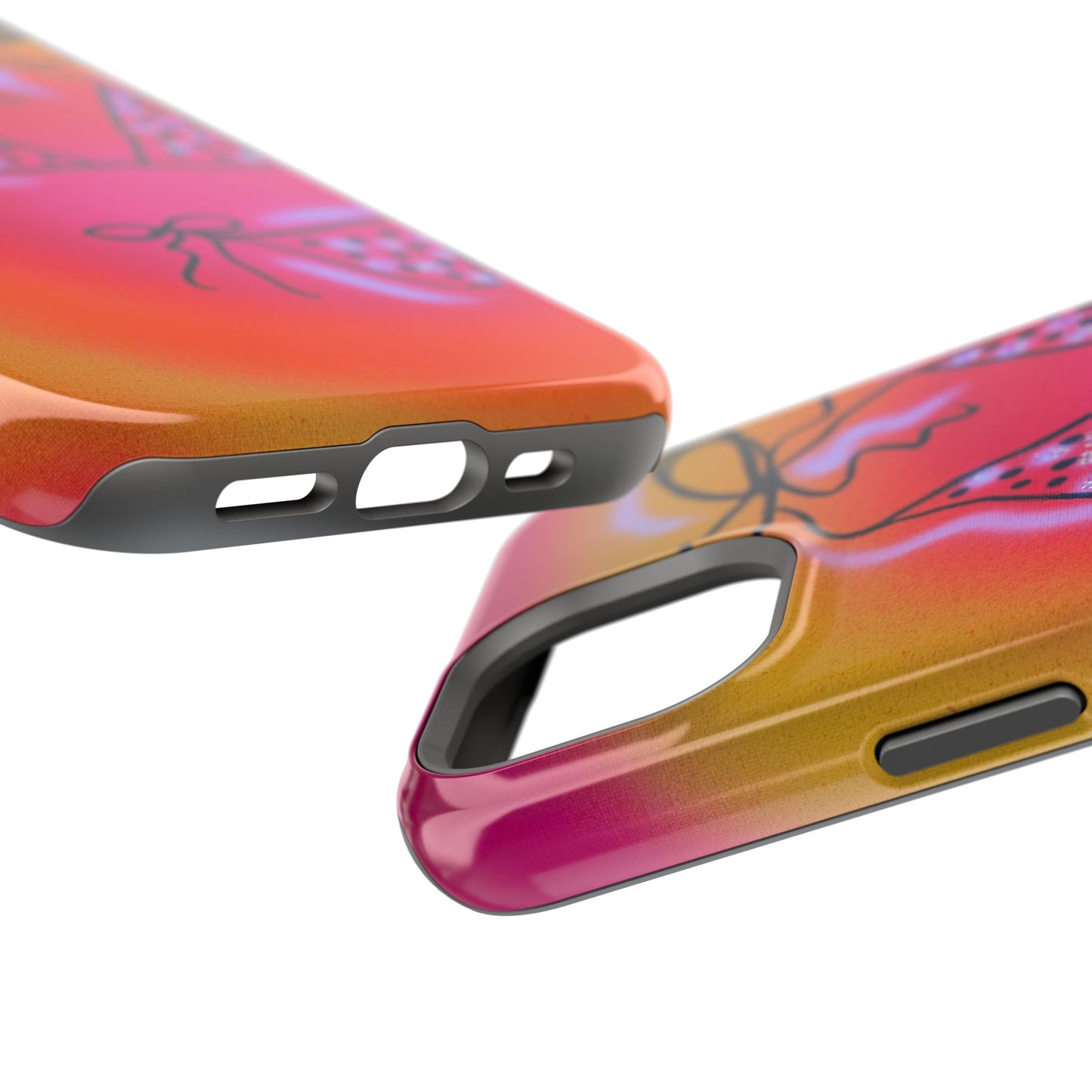 MagSafe "glitter bikini" airbrush iPhone case