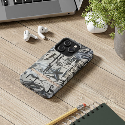 "monochrome mood" airbrush iPhone case