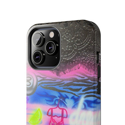 "dream life pt. 2" airbrush iPhone case