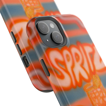 MagSafe "aperol spritz pt. 2" airbrush iPhone case