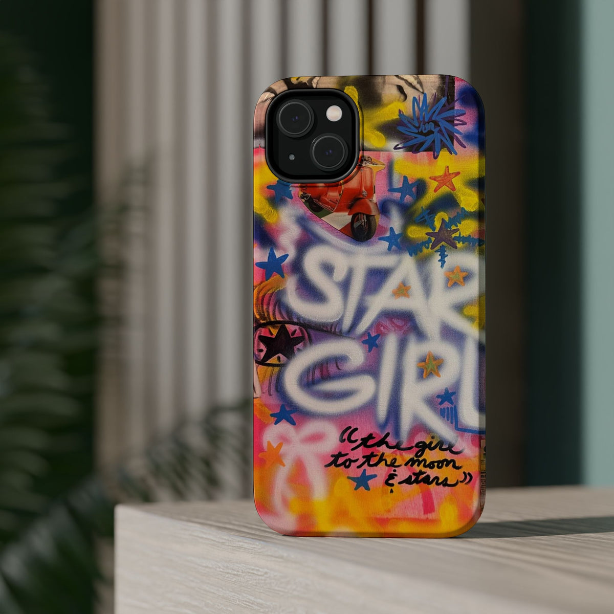 MagSafe "STARGIRL" airbrush iPhone case
