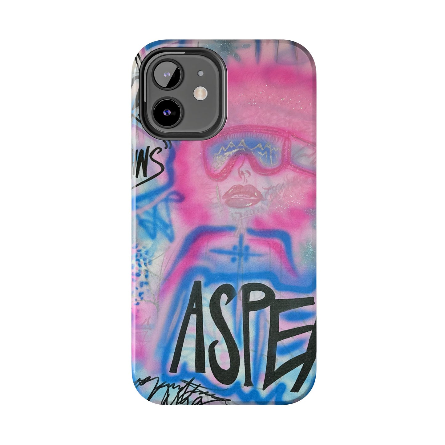 "aspen aspirations" airbrush iPhone case