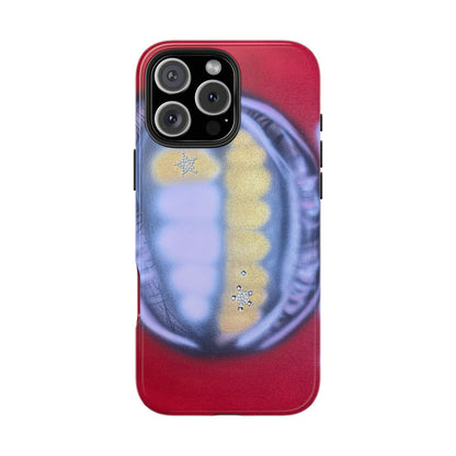 "bite me bling" airbrush iPhone case