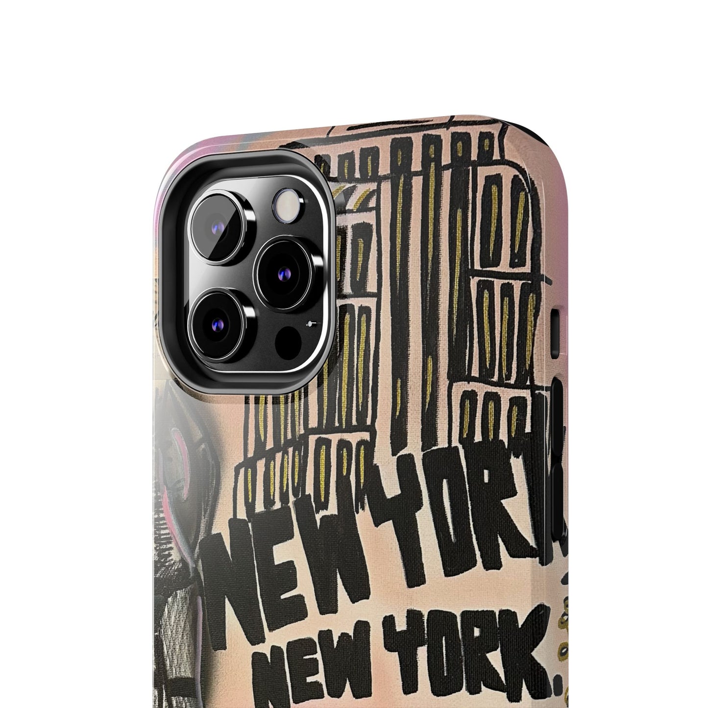 "new york, new york!" airbrush iPhone case
