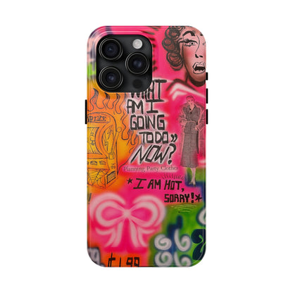 "out of luck" airbrush iPhone case