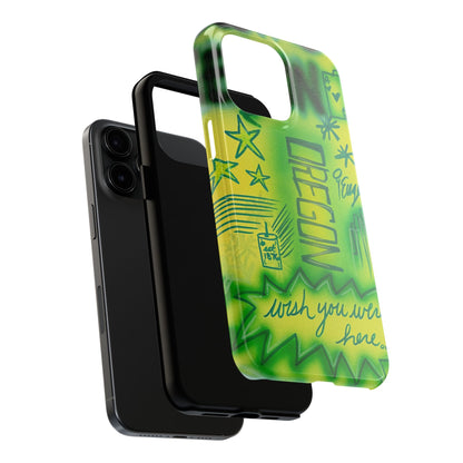 "oregon" airbrush iPhone case