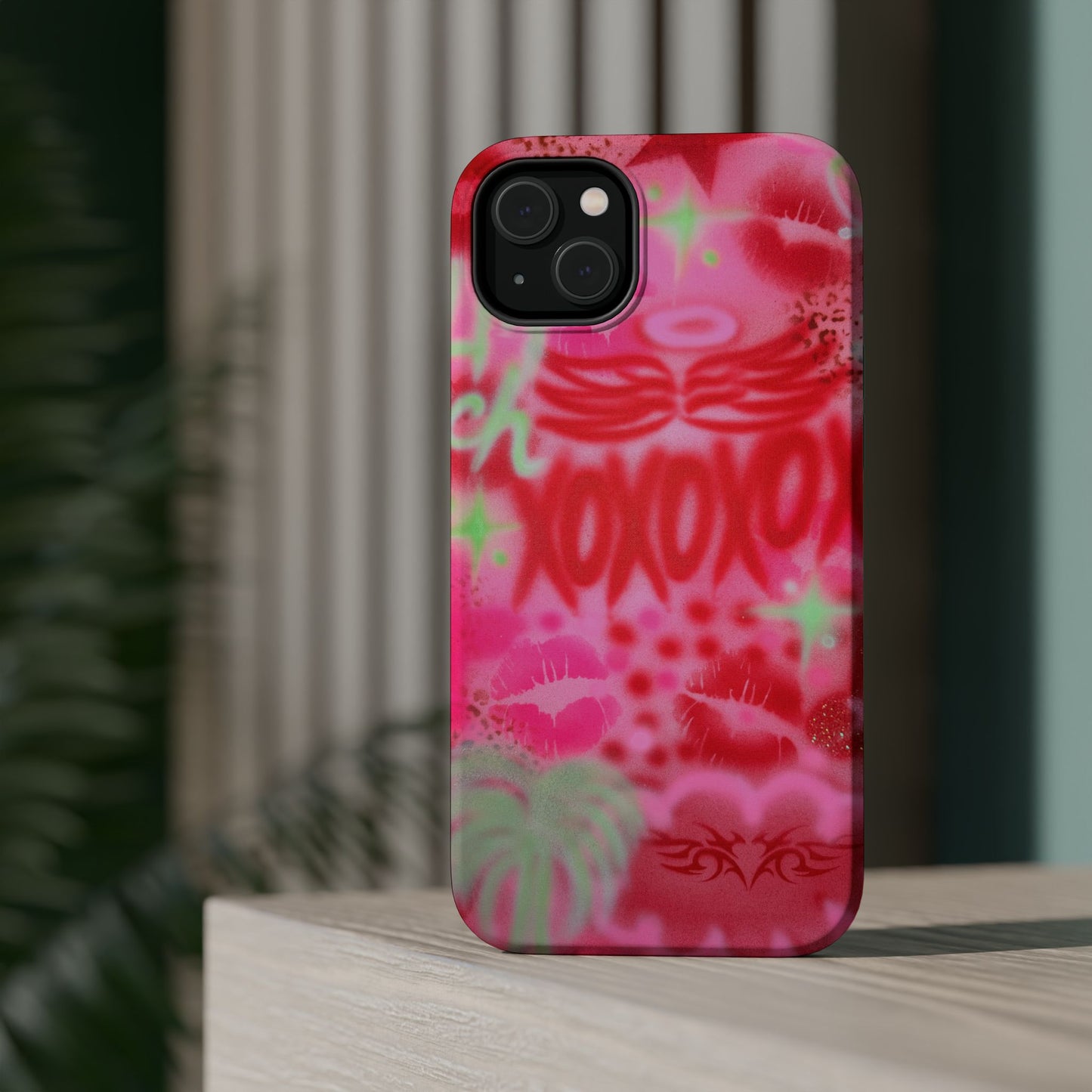 MagSafe "love sick" airbrush iPhone case