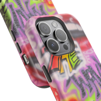 MagSafe "wynwood gold" airbrush iPhone case