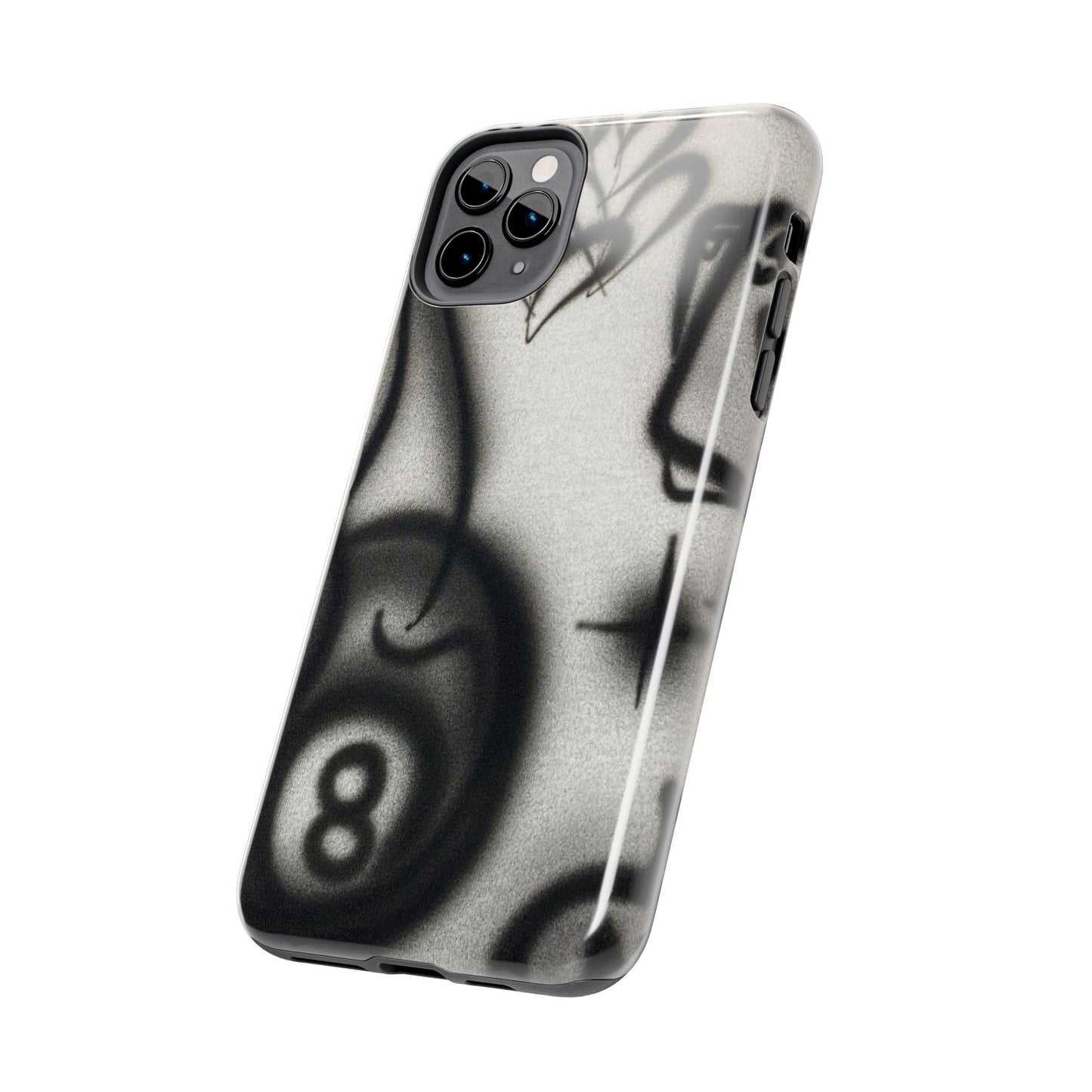 "hidden ace" airbrush iPhone case