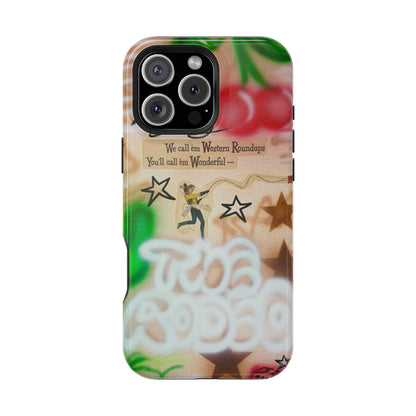 MagSafe "the rodeo" airbrush iPhone case