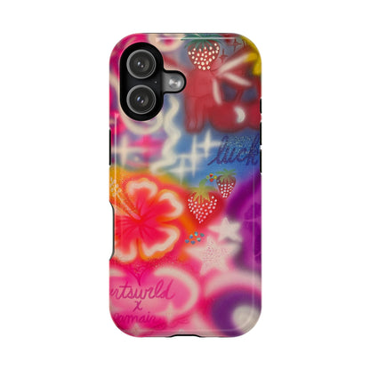 MagSafe „luck & luv“ Airbrush iPhone-Hülle
