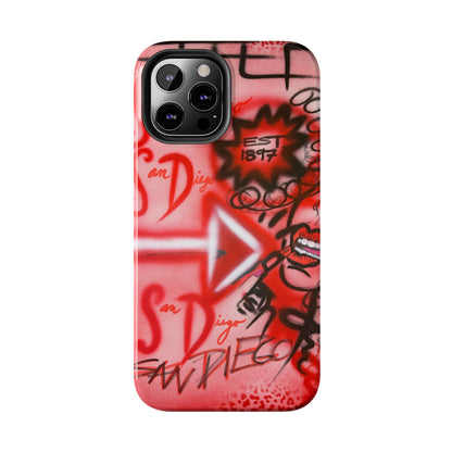 "san diego" airbrush iPhone case