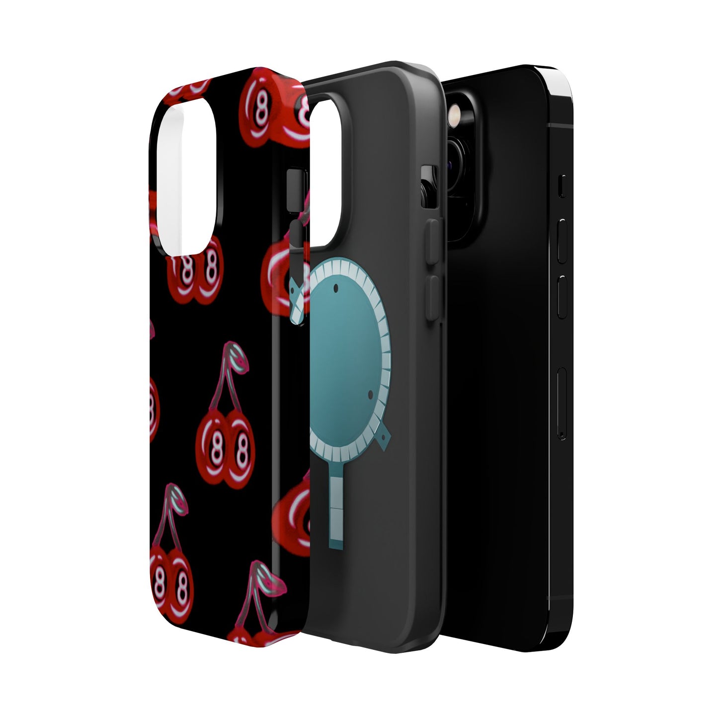 MagSafe „Cami Cherry“ Airbrush iPhone-Hülle