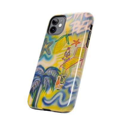 "ciao bella" airbrush iPhone case