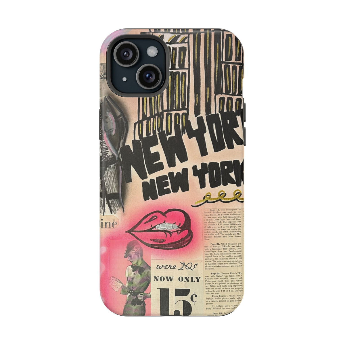MagSafe „New York, New York“ Airbrush iPhone Hülle