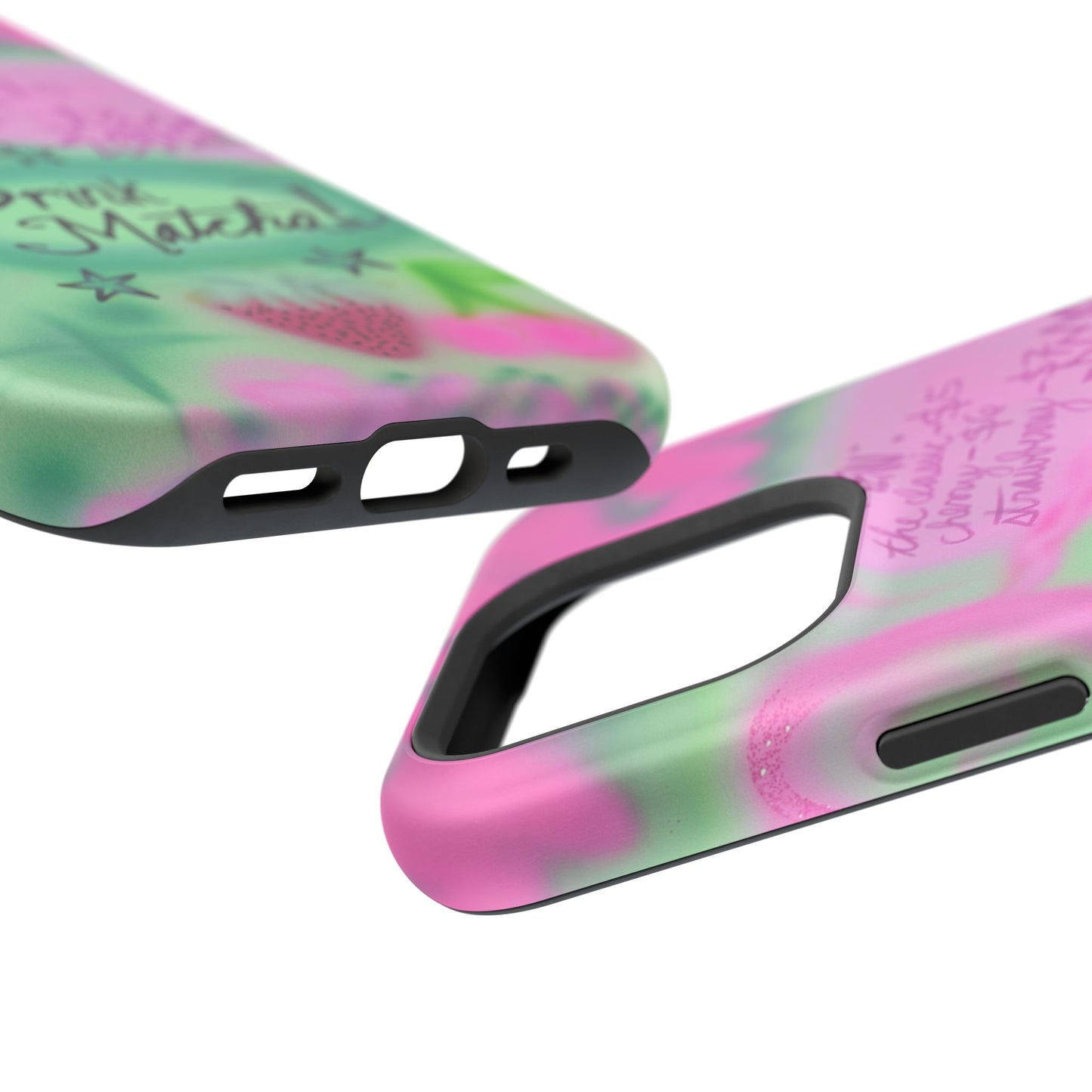 MagSafe "matcha!" airbrush iPhone case