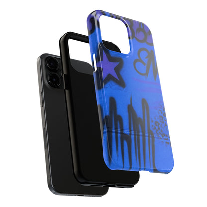"infamous indigo" airbrush iPhone case