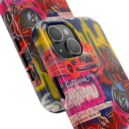 "im an angel" airbrush iPhone case