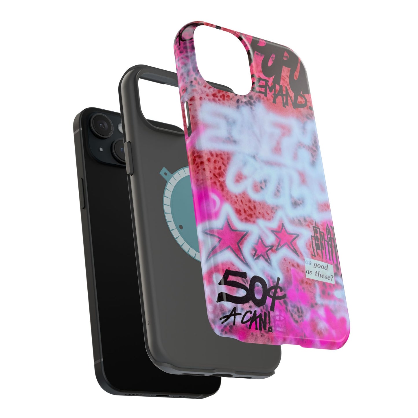 MagSafe "in the wild" airbrush iPhone case