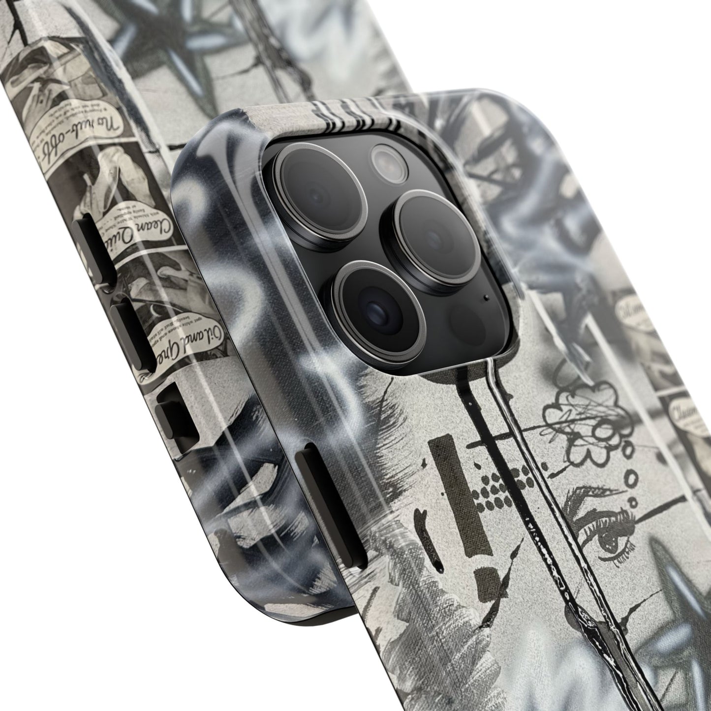 "monochrome mood" airbrush iPhone case