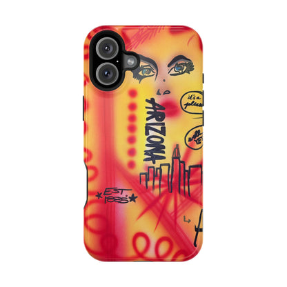 MagSafe "tempe, az" airbrush iPhone case