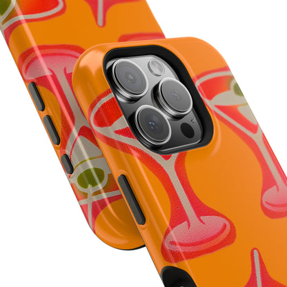 MagSafe "geschüttelt, nicht gerührt" Airbrush iPhone Hülle