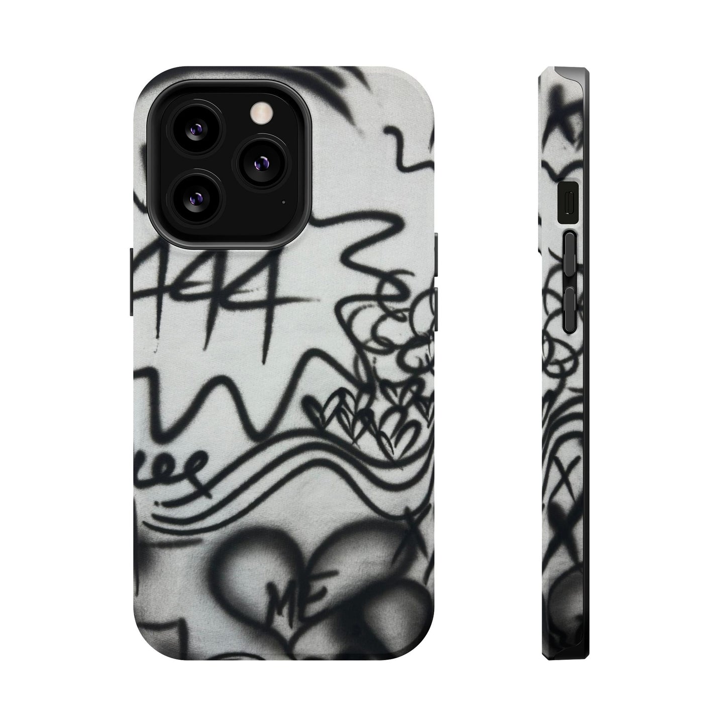 MagSafe „444“ Airbrush iPhone Hülle