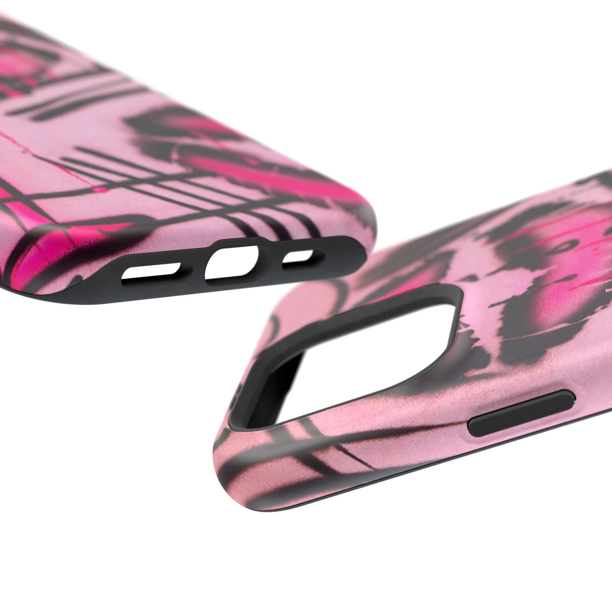 MagSafe "glossy pout" airbrush iPhone case