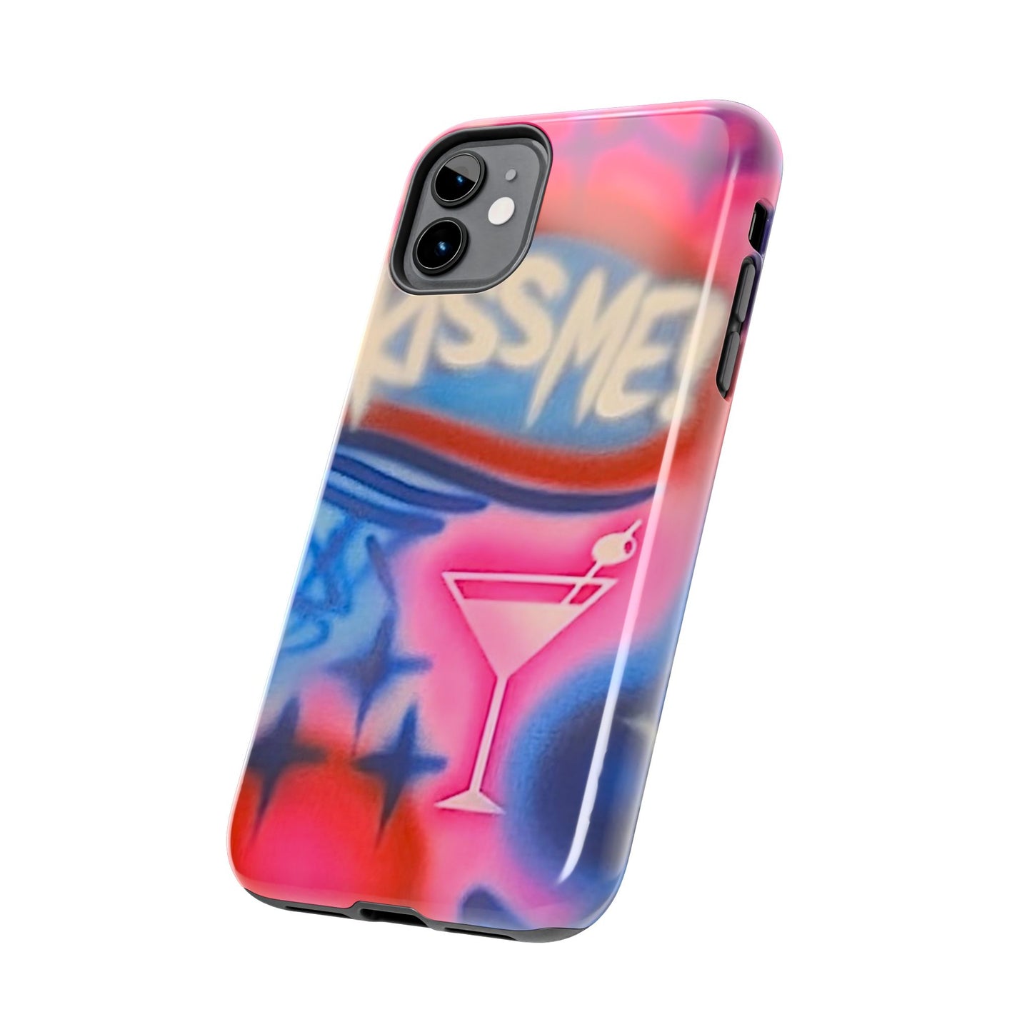 "kiss me pt. 2" airbrush iPhone case